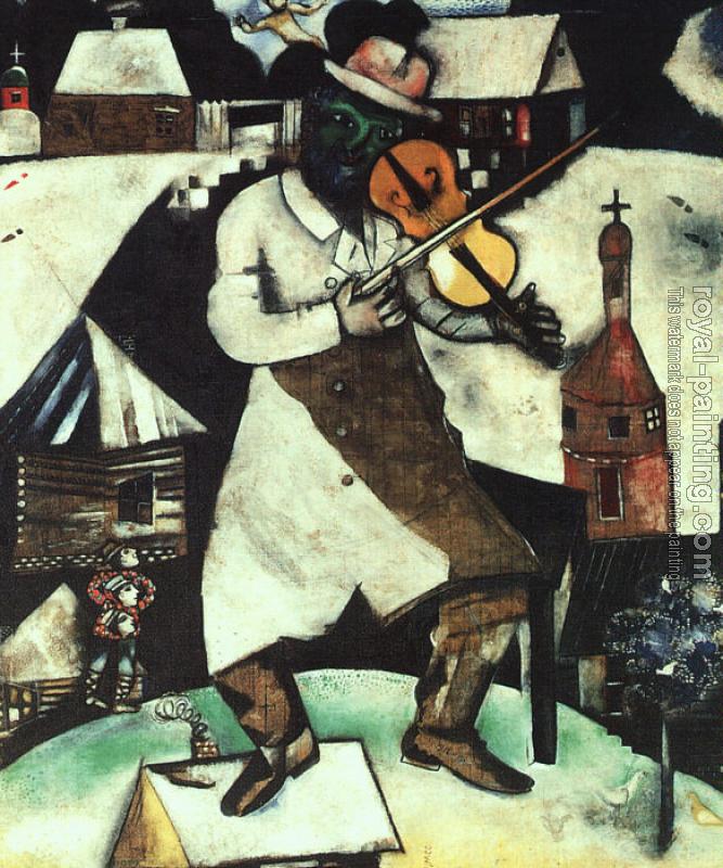 Marc Chagall : The Fiddler
